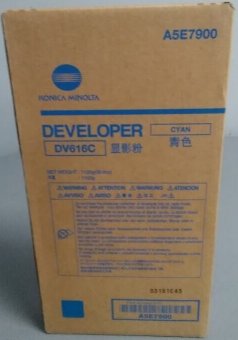 A5E7900 DV616C DEVELOPER CYAN KM BIZHUB PRESS C1085, C1100