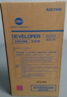 A5E7800 DV616M DEVELOPER MAGENTA KM BIZHUB PRESS C1085, C1100
